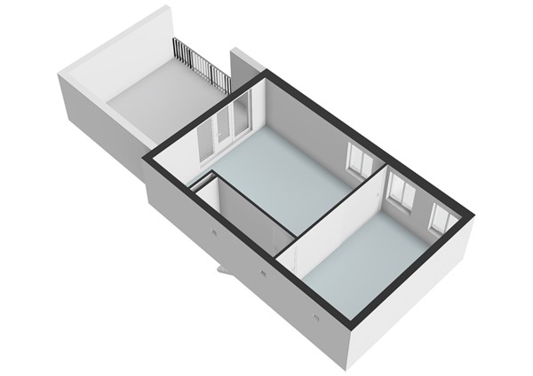 Floorplan - Roeselarestraat 27, 1066 SX Amsterdam